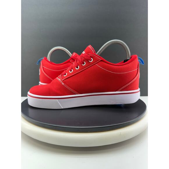 Heelys Pro 20 Prints Red Checkered Skate Shoes Size 7 Youth Womens 8.5 Skater - Picture 6 of 9